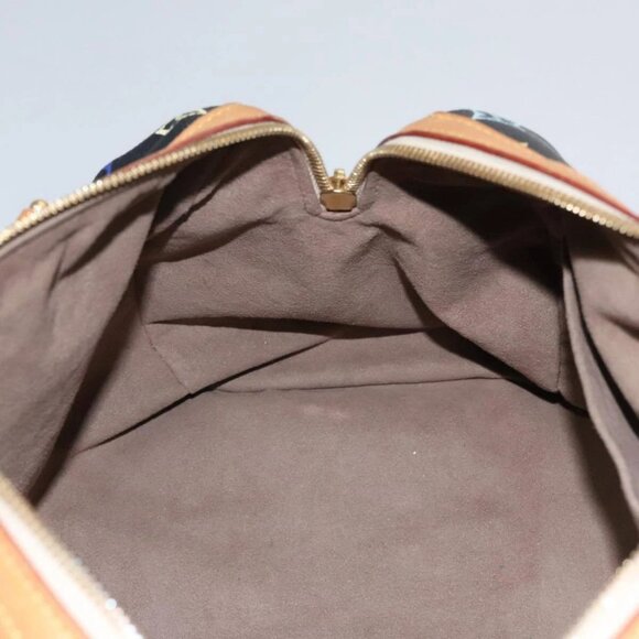 LOUIS VUITTON Monogram Multicolor Courtney MM Bag 2way Black M45642 Auth 107874V - Picture 11 of 16